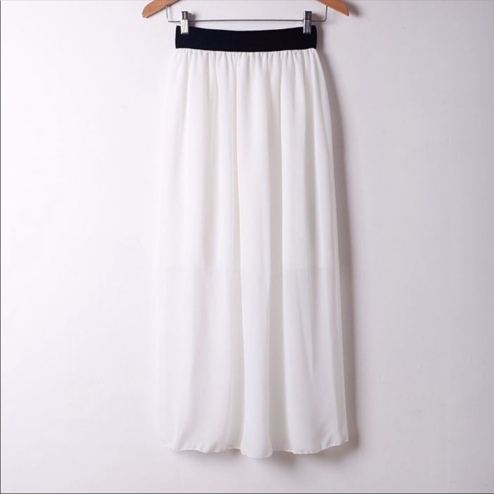 Chiffon Long Skirt - Picture 4 of 5